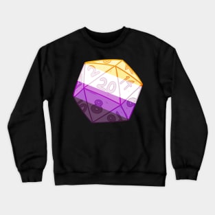 Pride Dice - Nonbinary Crewneck Sweatshirt